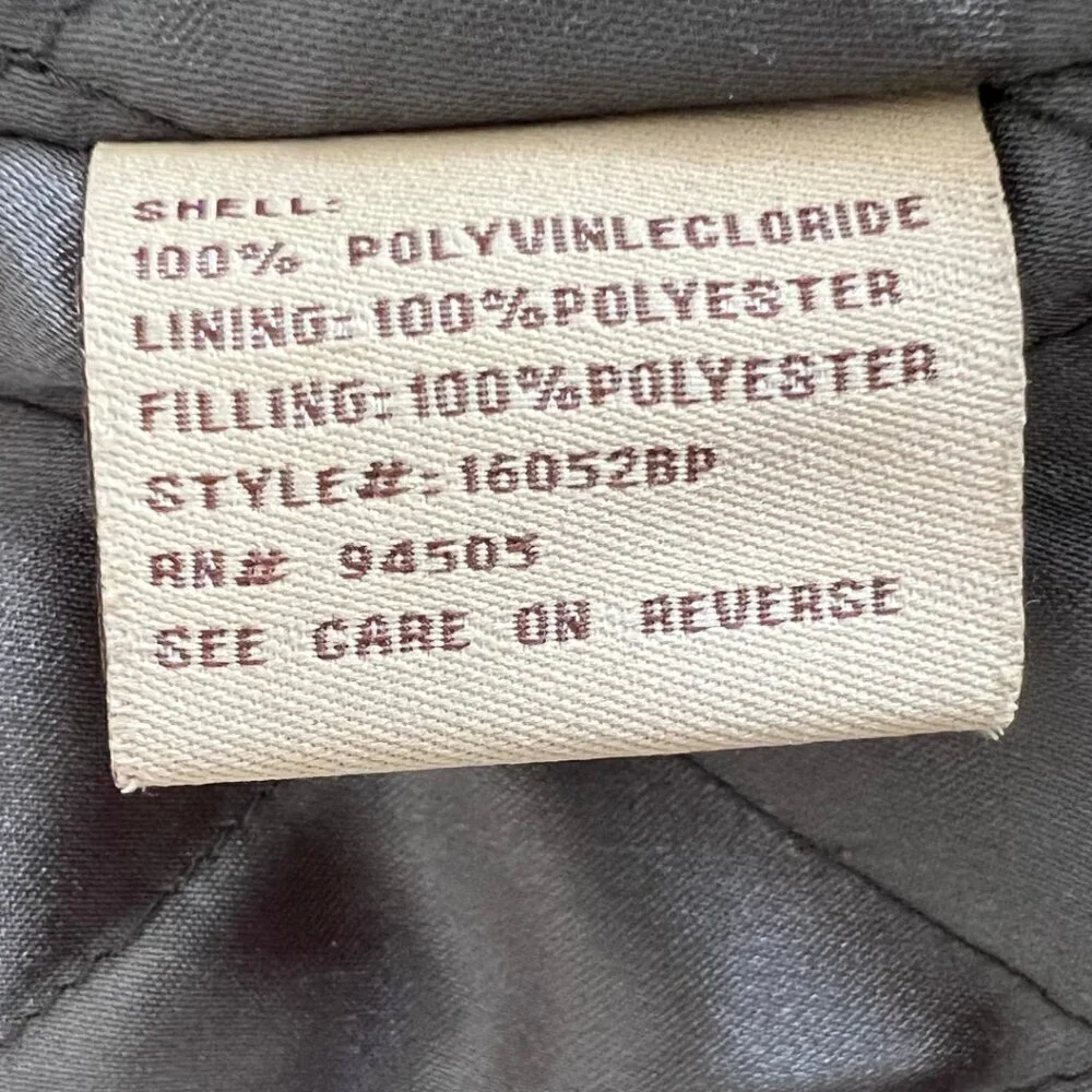 BC Ethic Faux Distressed Long Leather Jacket - Picture 9 of 9